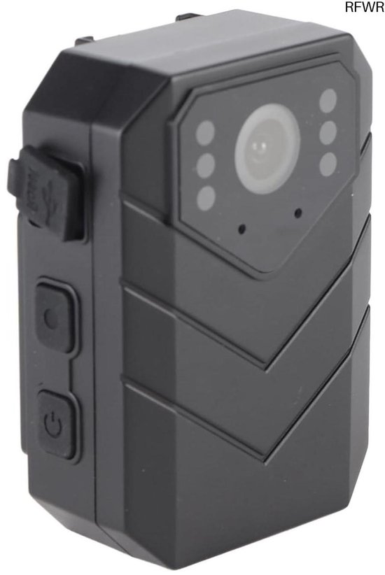 Lichaamscamera, Draagbare Mini WiFi 4K 1080P HD op Het Lichaam Gedragen Camera met Achterclip, Waterdichte Nachtzicht-pocketvideorecorder, Bewegingsdetectie, voor