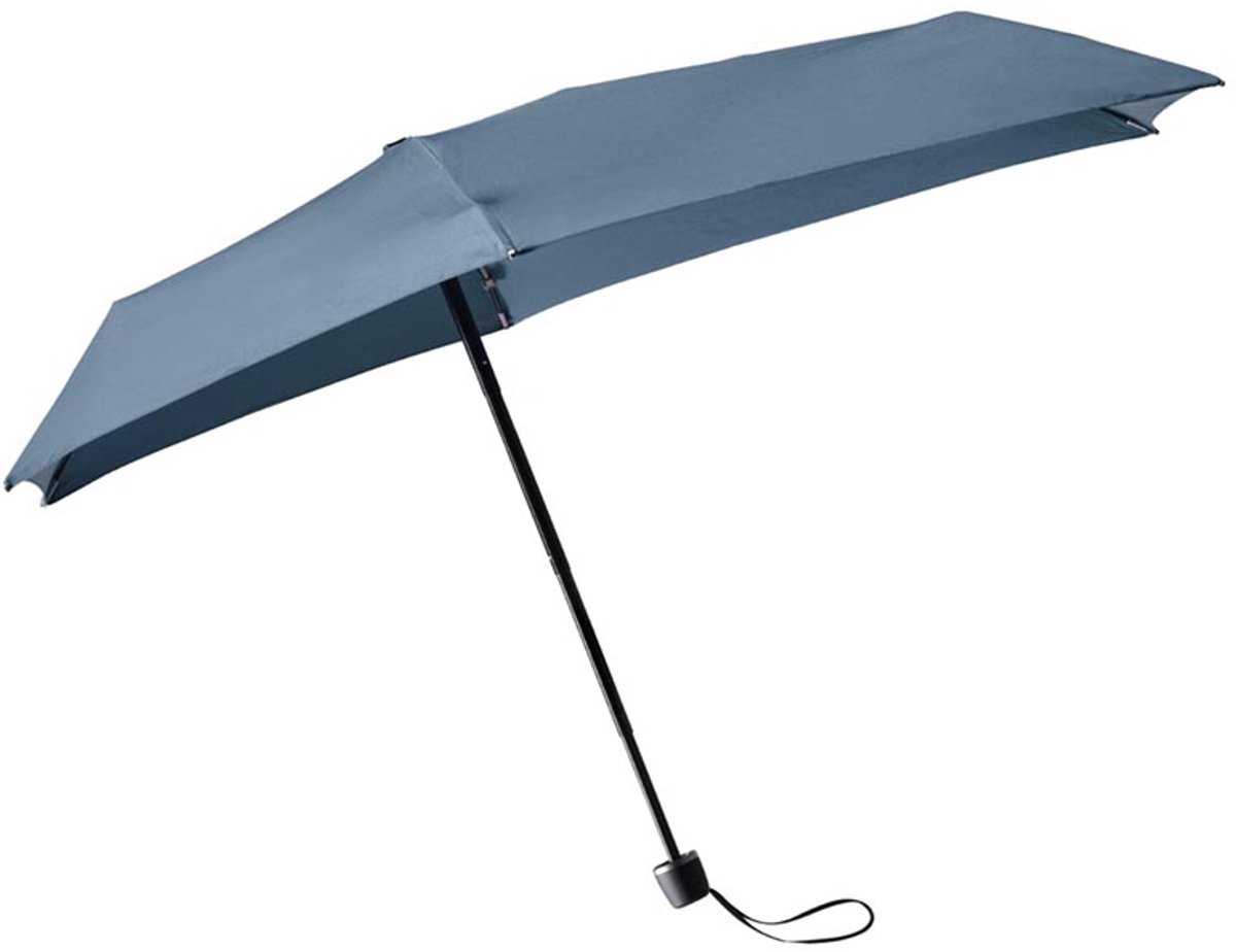 Senz Micro Manual Opvouwbare Stormparaplu elemental blue