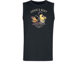 Sesame Street Bert en Ernie Heren Tanktop - zwart - XXL