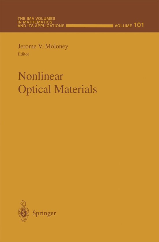 The IMA Volumes in Mathematics and its Applications101- Nonl ... - cover