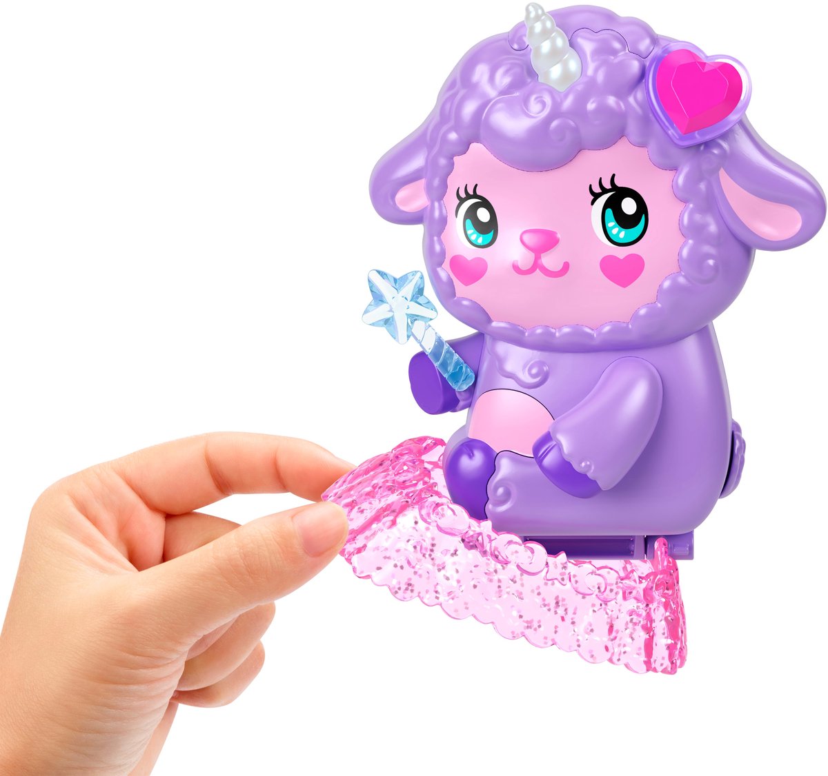 Polly Pocket Knus Dromenland Schaap - Compacte Speelfigurenset — afbeelding 8