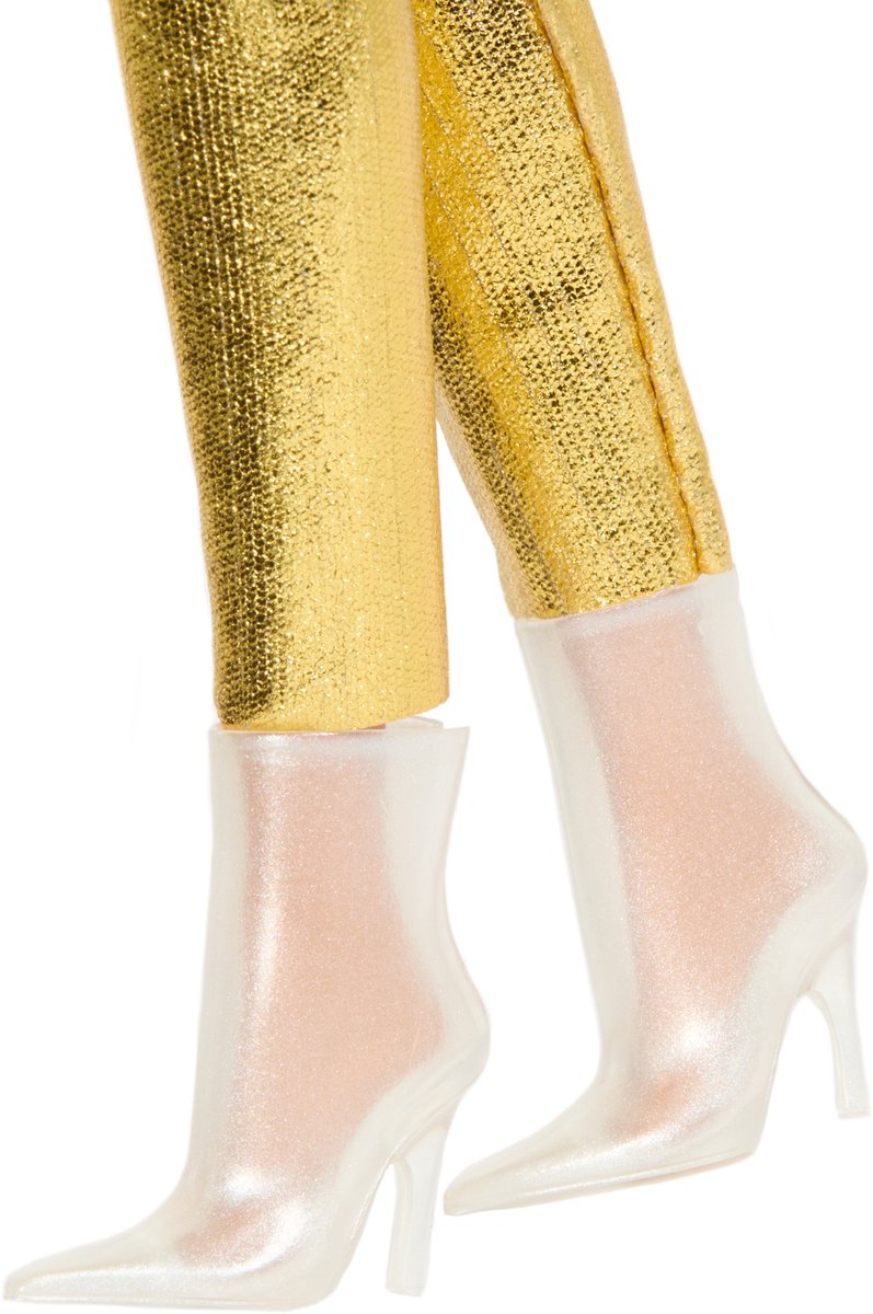 Barbie Fashionistas 65 jaar - Goud pak - Modepop — afbeelding 8