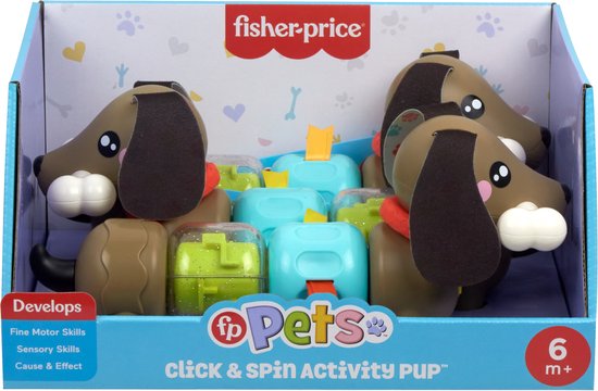 Fisher-Price Pets Klikken en Draaien Puppy - Zintuiglijk spel van Fisher Price — afbeelding 3
