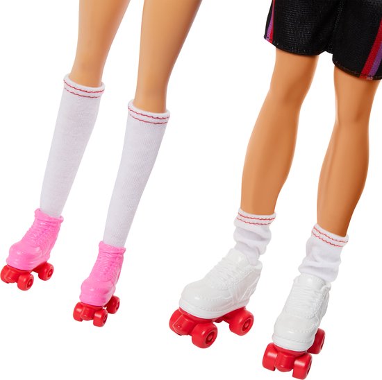 Barbie 65 jaar Fashionistas - Barbie en Ken pop - Geïnspireerd klassieke rolschaatserslook 1980 van Barbie — afbeelding 5