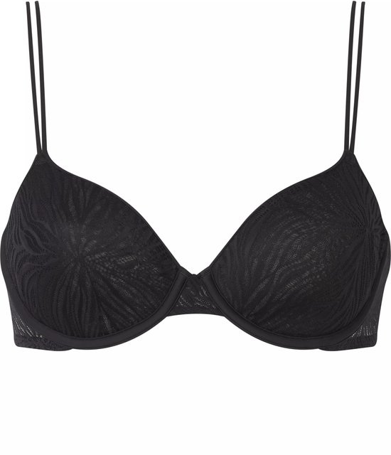 Soutien-gorge corbeille légèrement doublé Calvin Klein pour femme - BH à armatures - Noir
