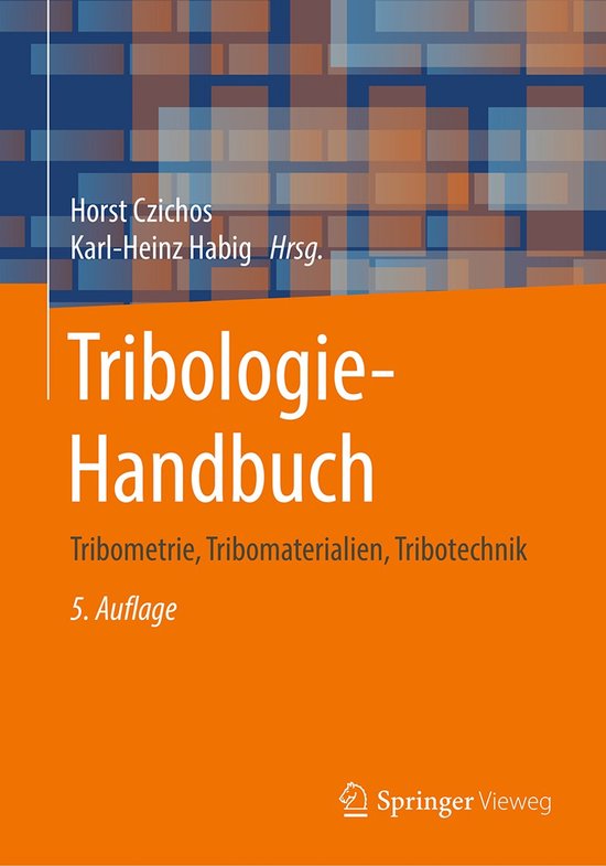 Tribologie Handbuch - cover