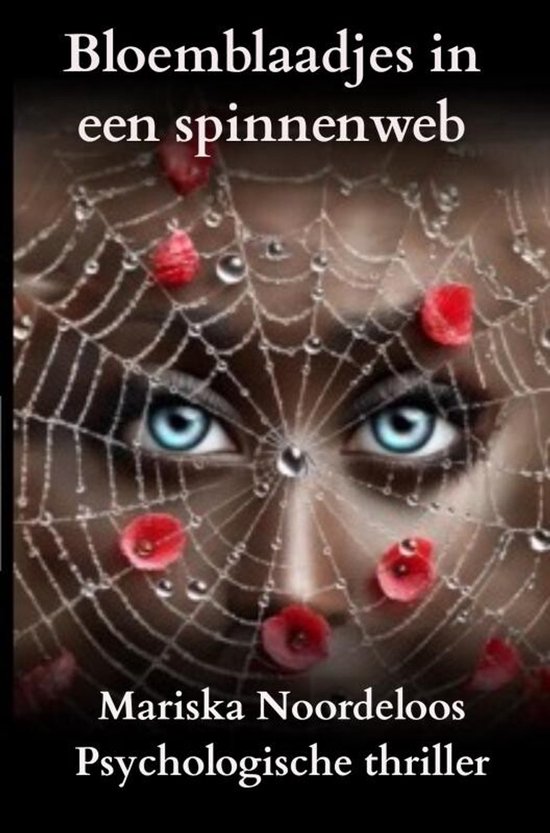 Bloemblaadjes in een spinnenweb - cover