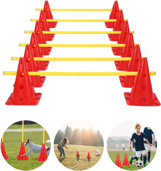 Activité canine, Jouets Chiens , Agilité, Ensemble d'obstacles