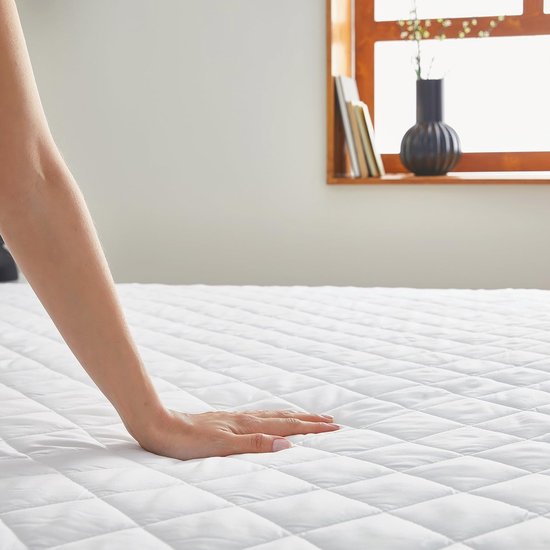 Komfortec Yatak pedi 90 x 200 cm - 7,5 cm yüksekliğinde, Visco Memory köpük yata