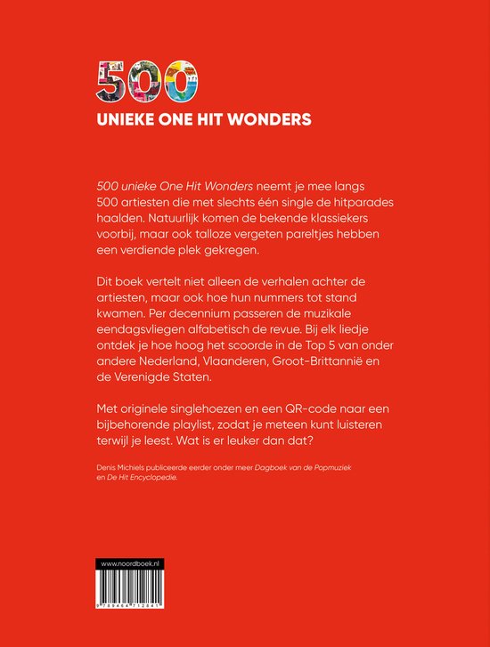 500 unieke One Hit Wonders