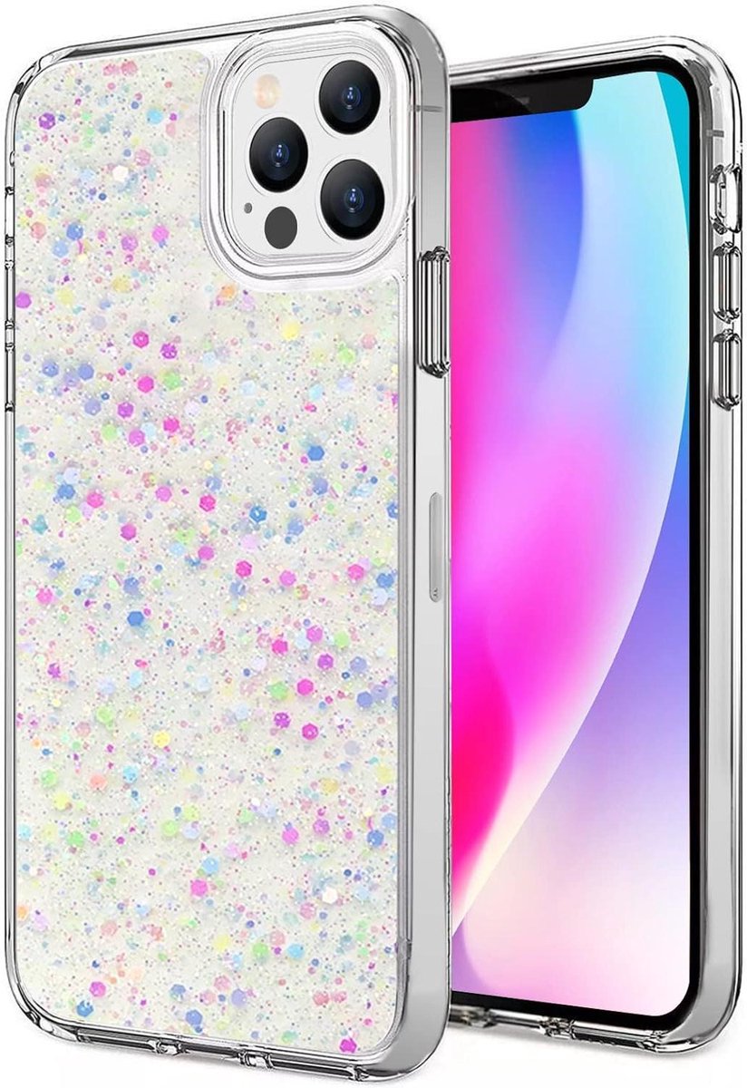 Allecto Plus - Mobiele telefoonhoes voor iPhone 12 Pro Max - Ultradun en zacht - Beschermende bumperhoes