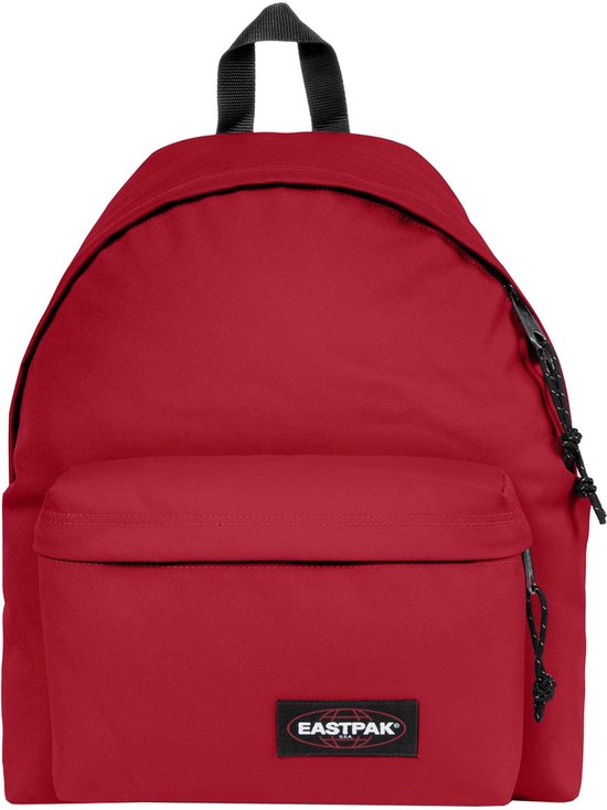 EASTPAK Sac d'école Sac à dos pour ordinateur portable Padded Pak'r 24L Scarlet Red Rouge