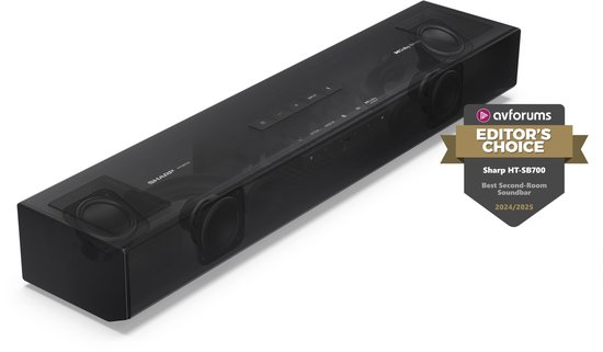 Sharp HT-SB700 Soundbar Dolby Atmos Compact Zwart - Sharp - €149,00