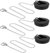 Lot De 2 Bouchons De Vidange Bouchons D'évier Avec Chaîne De
