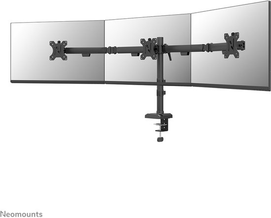 Neomounts NERO DS60-600BL3 Monitorarm Zwart