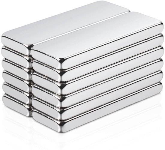Neodymium magneten, extra sterk, groot, rond, voor magneetplaat, met