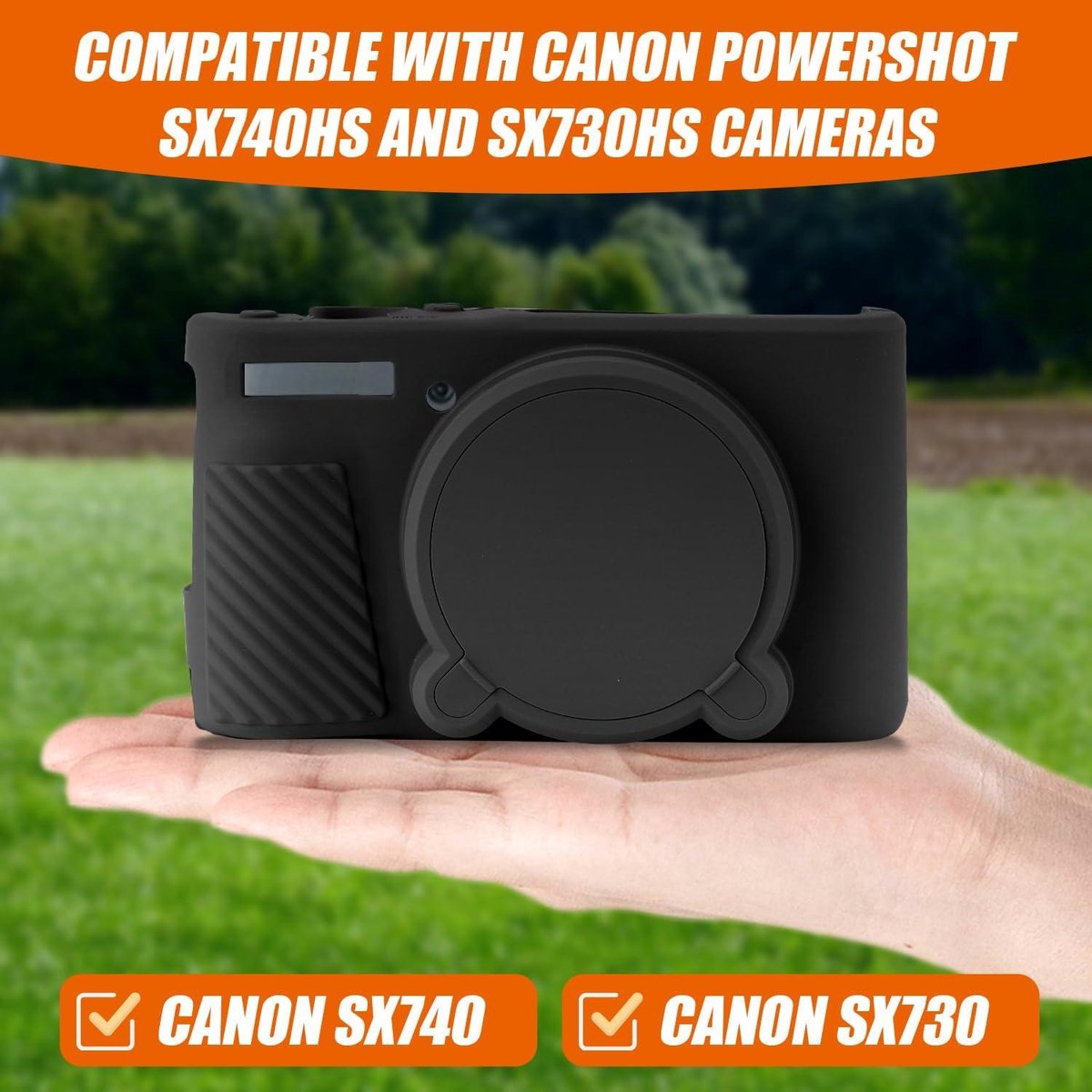 Estuche de transporte rígido EVA para Canon PowerShot SX740/SX730/SX720/SX620/G7