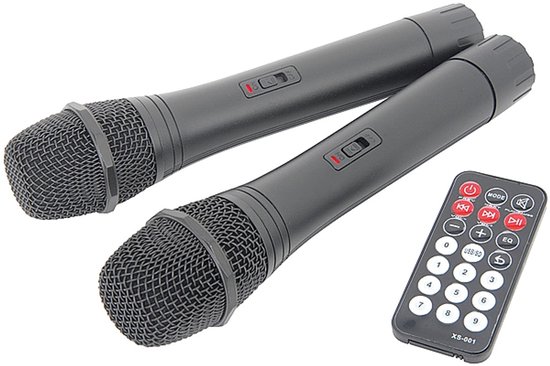 Qtx QR12PABT Mobiele Bluetooth PA Luidspreker Box Accu Trolley USB/SD/VHF 700W van Qtx — afbeelding 4