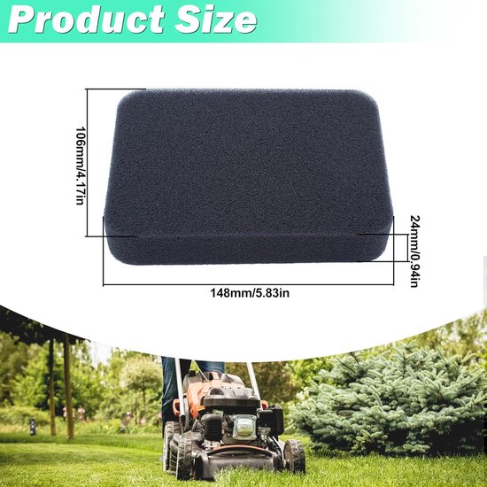 Geschikt voor 17211-899-000 Luchtfilter - 5-pack luchtfilter voor Honda GX240 GX270 GX340 GX390 GP5500 GP6500 EB5000X EM5000SX EB5000 EB6500 EB3500 EB5000 EM6500SX EB3000 EM3500 EM5000 Motoronderdelen van Merkloos	 — afbeelding 2