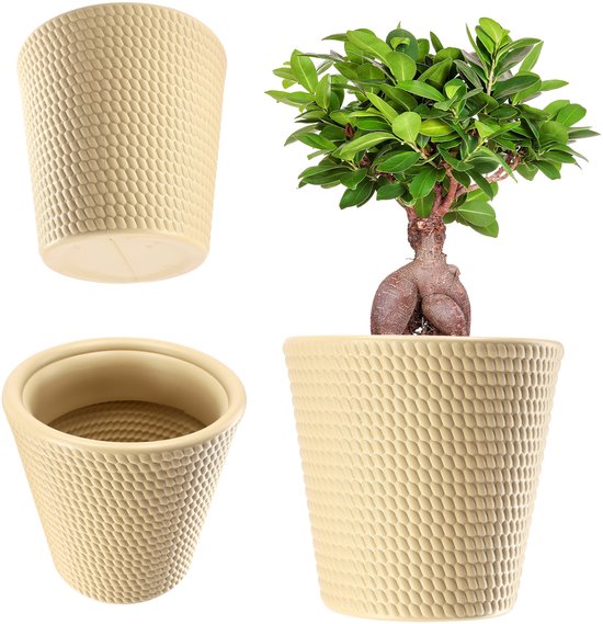 Ronde KADAX Houten plantenbakken kopen? | Laagste prijs