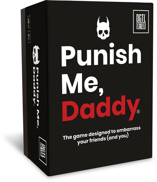 Punish Me Daddy - Hilarisch Kaartspel voor Volwassenen - Truth or Dare Partyspel met Twists - 2-4 Spelers - Engelstalige Versie