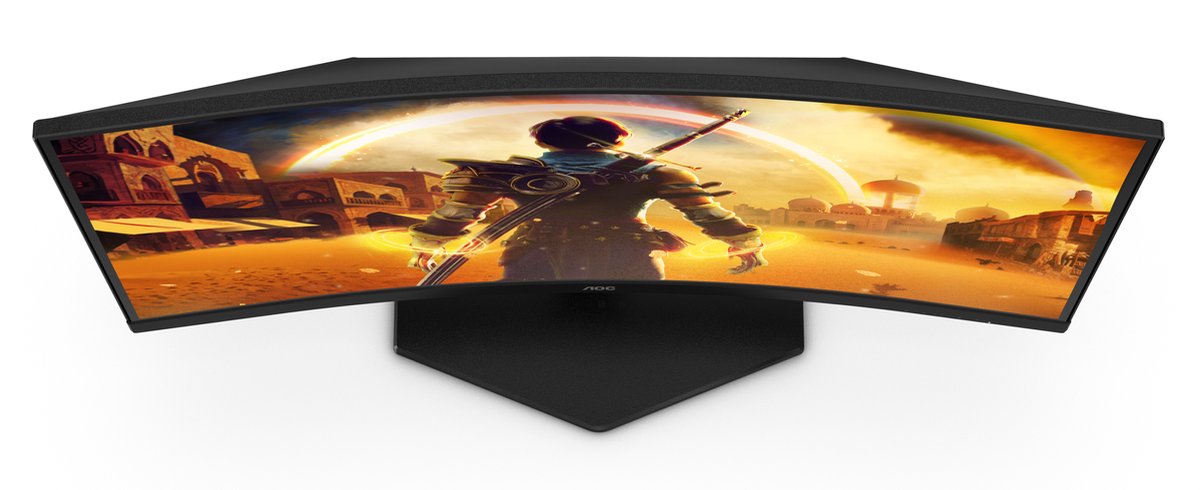 AOC C24G42E 24" Curved Gaming Monitor Full HD 180Hz 0.5ms VA-paneel Adaptive Sync HDR10 Speakers - Afbeelding 3