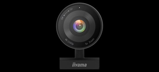 iiyama UC-CAM10PRO-1 webcam 8,46 MP 2160 x 1080 Pixels USB-C Zwart — afbeelding 3