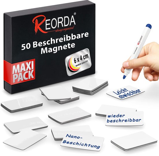 Beschrijfbare magneet - kantoorartikelen kopen? | Korting tot 31