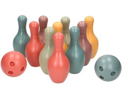 foto van Bowlingset Pastel Kleuren, 12dlg.