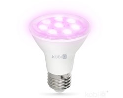 Kobi LED Grow Bulb Planty-B 7W 1200K Wit - Design Kweeklamp voor Planten | E27 | 7 watt | 25.000 Branduren