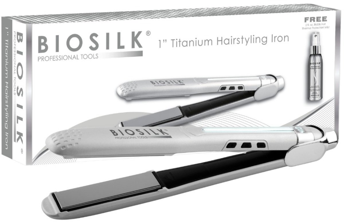 Biosilk - BioSilk Titanium Hairstyling Iron - 25.4mm