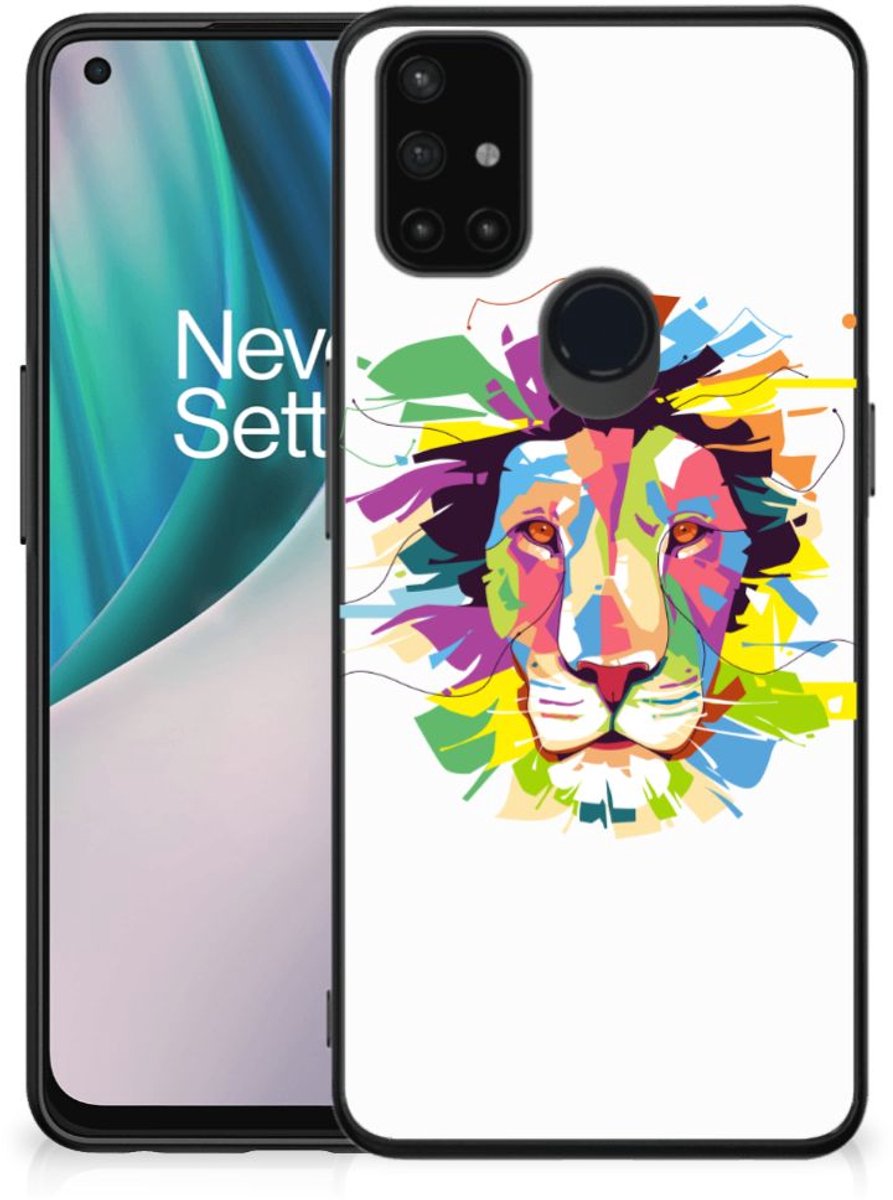 OnePlus Nord N10 5G Hoesje Lion Color