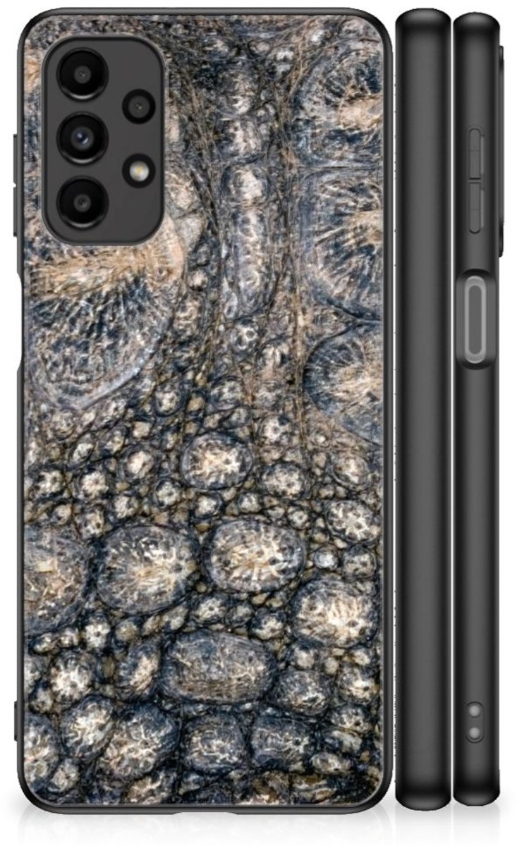 Samsung Galaxy A13 4G Dierenprint Telefoonhoesje Krokodillenprint