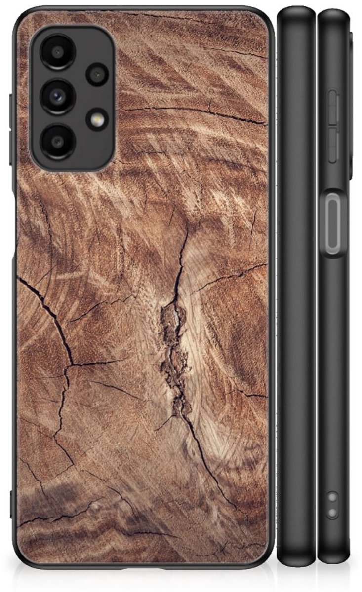 Samsung Galaxy A13 4G Houten Print Telefoonhoesje Tree Trunk