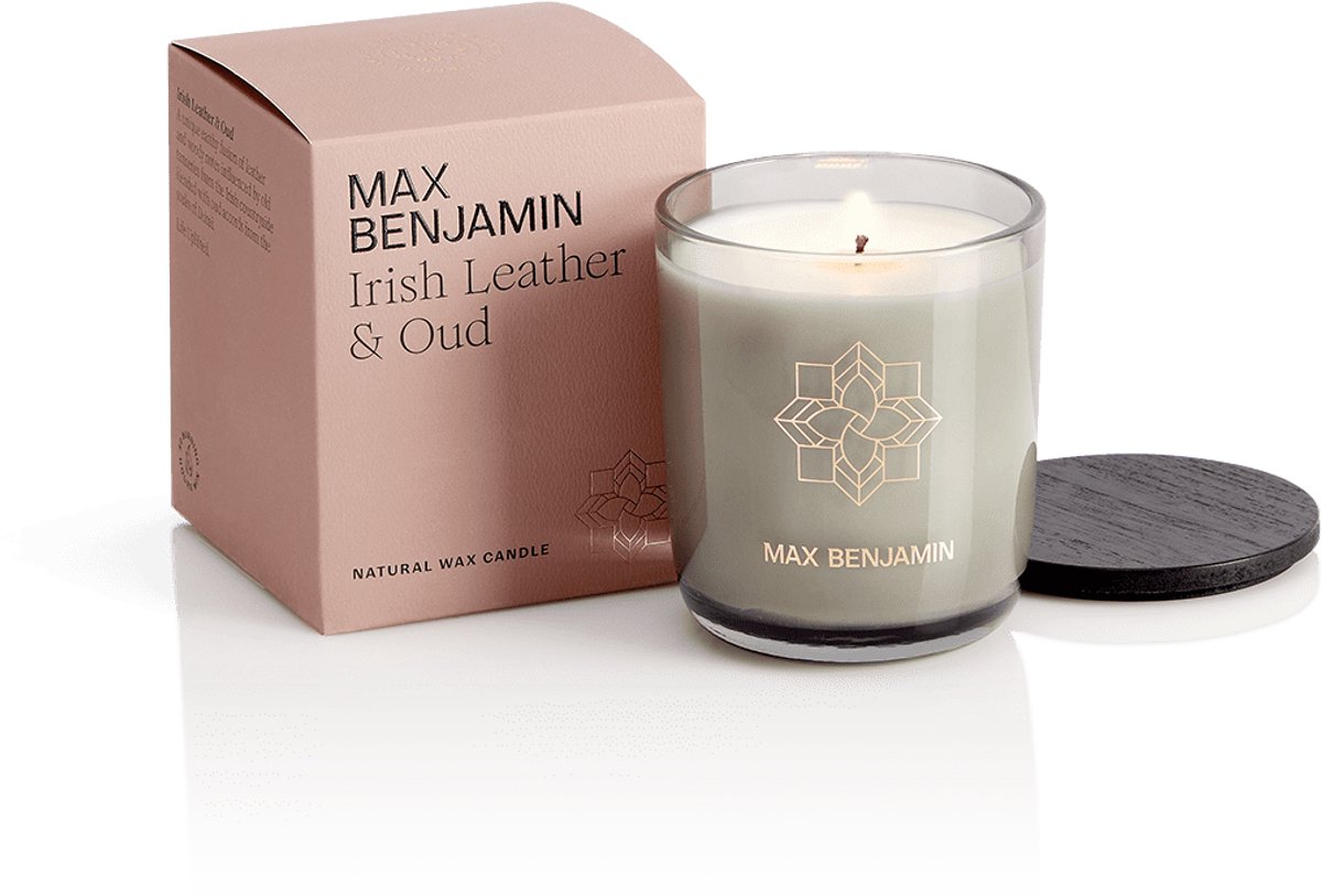 Max Benjamin Geurkaars - Irish Leather & Oud - 50 branduren Grijs