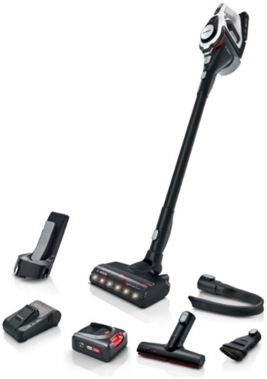 Bosch - Unlimited 8 - BBS8214 - Steelstofzuiger - Wit - Bosch - €405,00