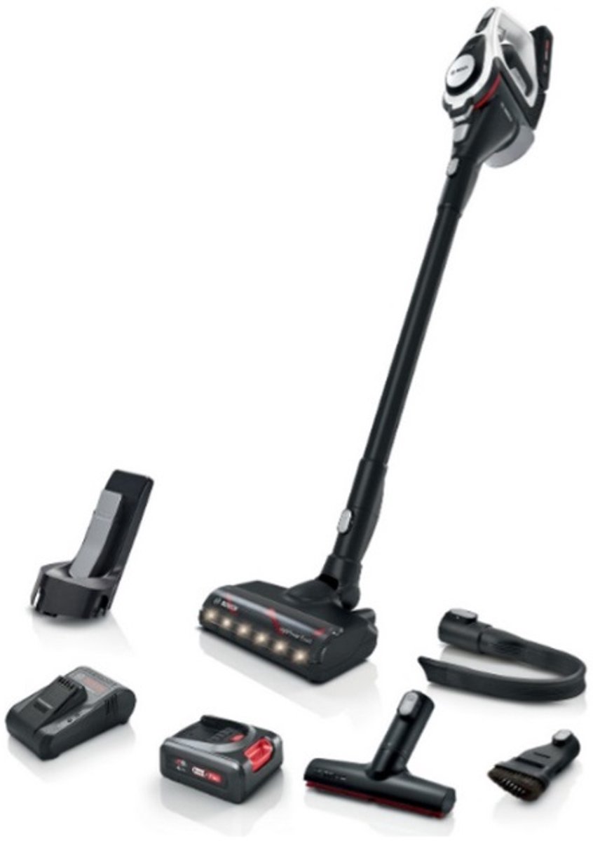 Bosch BBS8214 Unlimited 8 - Steelstofzuiger - Wit