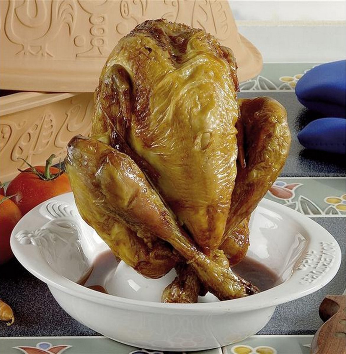 Römertopf Chicko Hähnchenbräter weiß – Perfekt für knuspriges Hähnchen Römertopf Chicko Hähnchenbräter weiß – Perfekt für knuspriges Hähnchen
