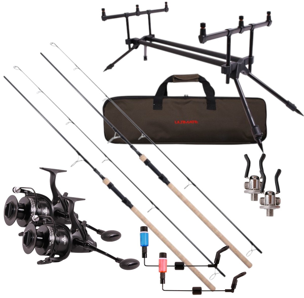 Ultimate Bionic High End Carp Set - 2.75lbs Cork handle | Karper set