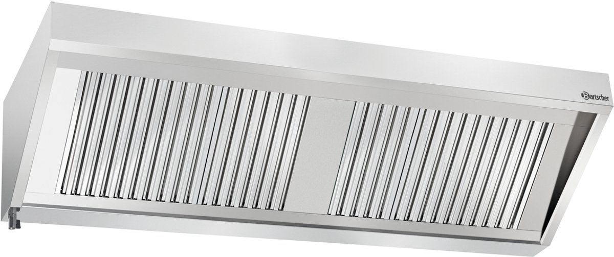 Wandafzuigkap | 70cm diep | motor | 200cm breed | Bartscher | 257200