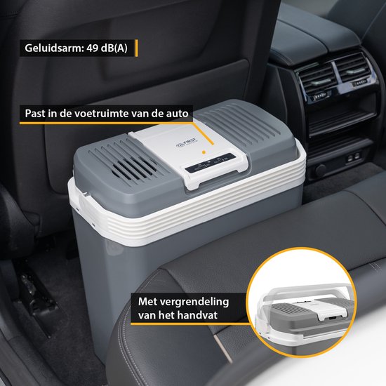 TZS First Austria Thermo-Elektrische Koelbox 12V en 230 volt - 24L - Frigobox - Grijs van TZS First Austria — afbeelding 5