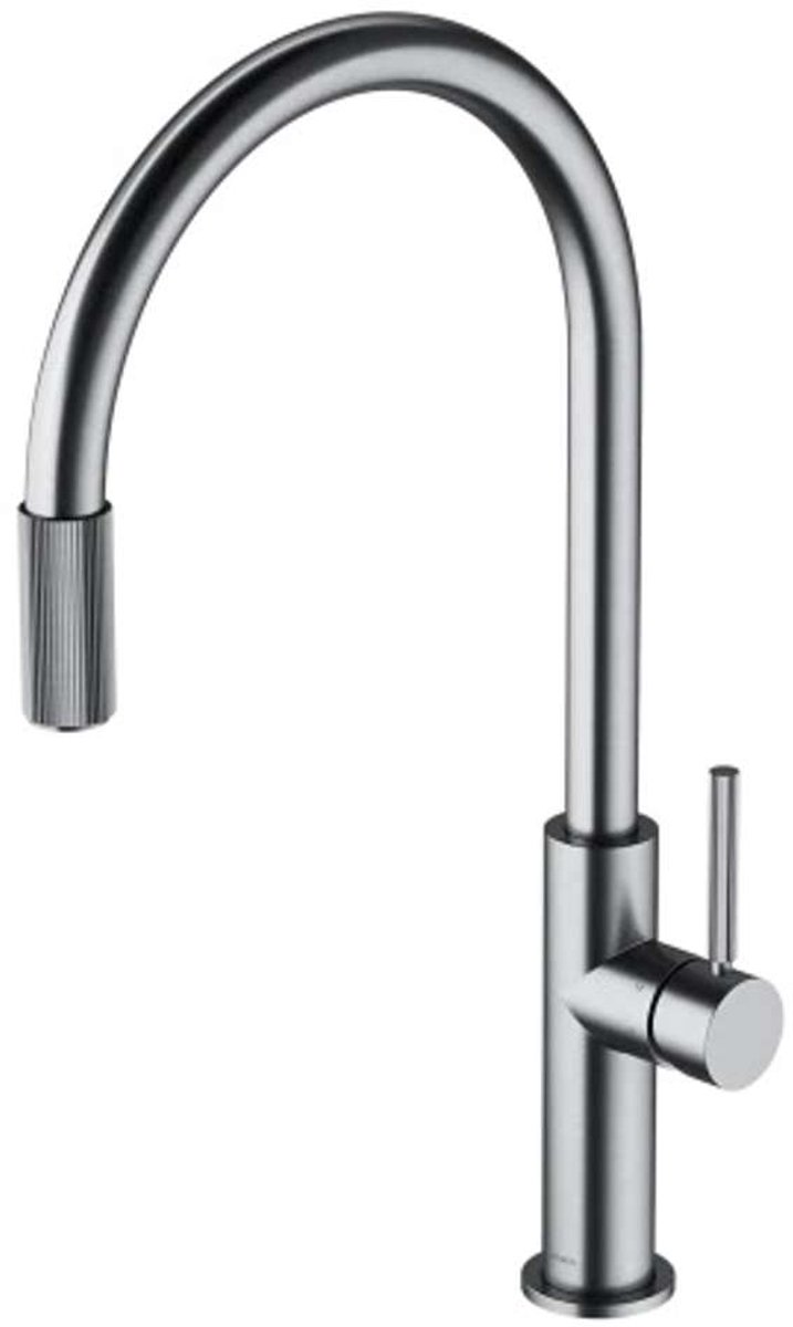 OMNIRES Switch - Keukenkraan met filterfunctie, geborsteld nikkel SW9057NI