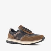 Baskets femme Hush Puppies en cuir noir marron - Pointure 37 - Semelle amovible