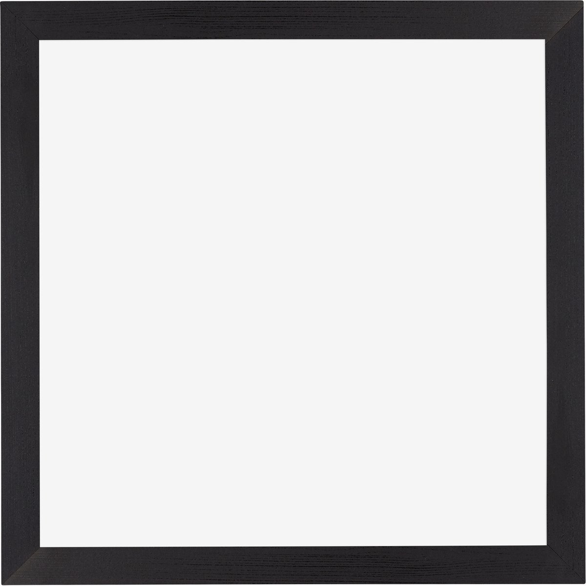 Dutch Frame Factory Fotolijst 30x30 cm - MDF - Zwart Houtnerf - Marseille