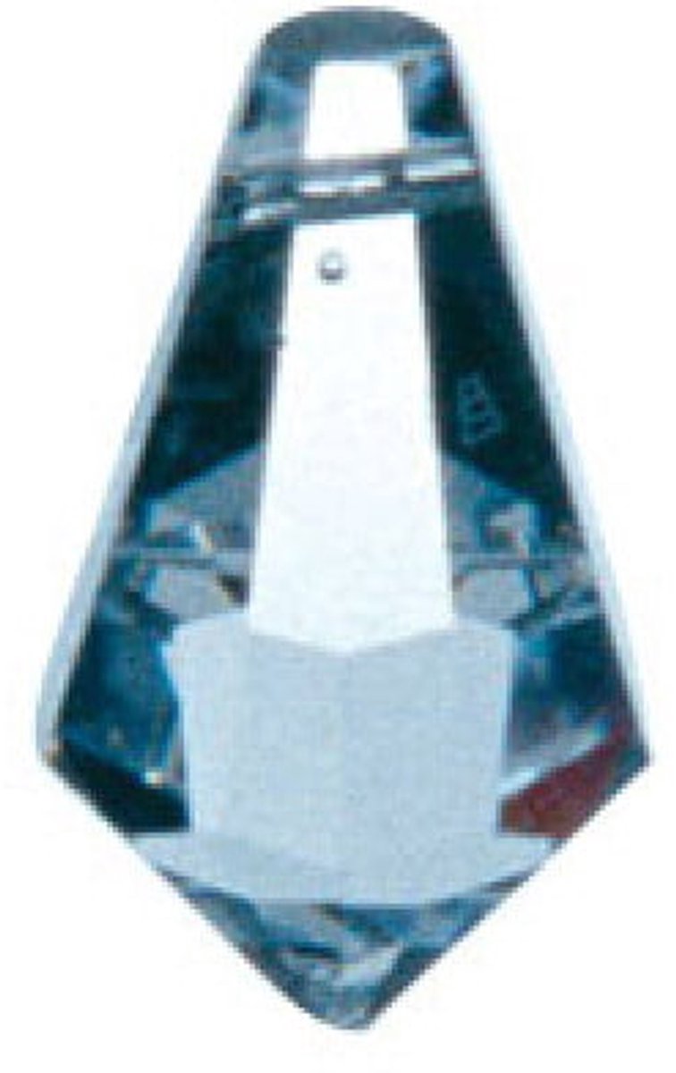 Regenboog kristal 20 x 12 mm ijspegel