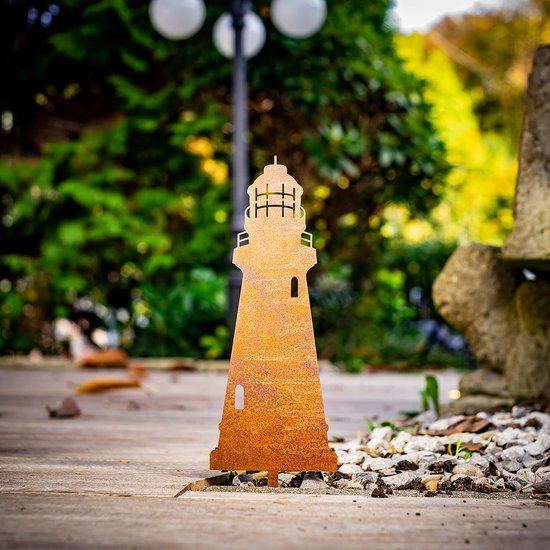 Tuinsteker Kip Roestkleurige steker, Pasen decoratie 4 stuks