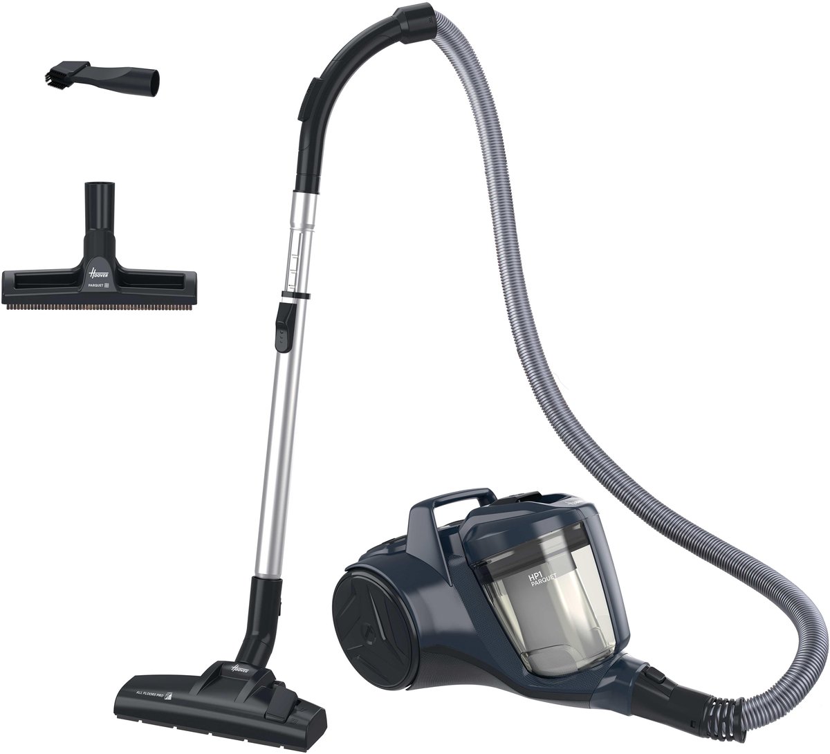 Zakloze stofzuiger - HOOVER - HP110HM - 700 W - 78 dBA - 2 L - Blauw
