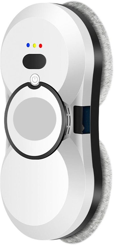 Robotstofzuiger - Robotstofzuiger met Dweilfunctie - 240V - 800W - Roborock - Raam Robotstofzuiger - Reinigingsrobot - Ultra dun lichaam - Wit