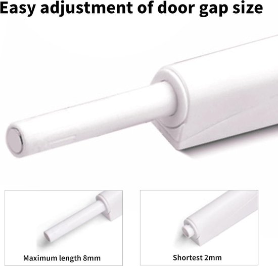 Push to Open Möbel-Schnäpper, Magnetische Drucktüröffner, Schrank