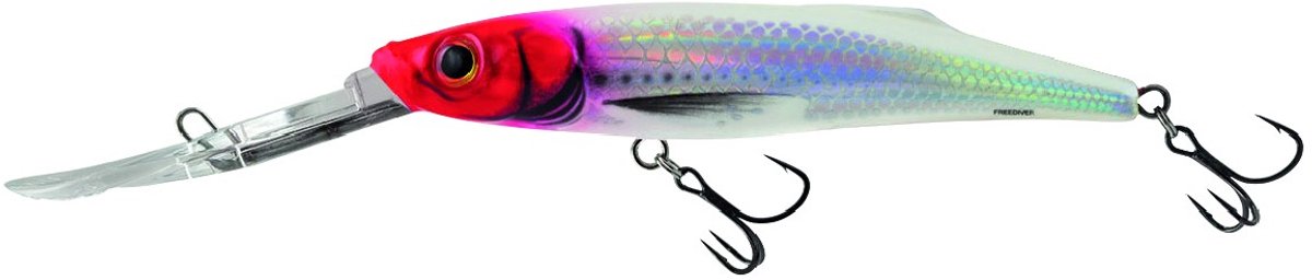 Salmo Freediver 9cm Deep Runner Holo RH | Kunstaas